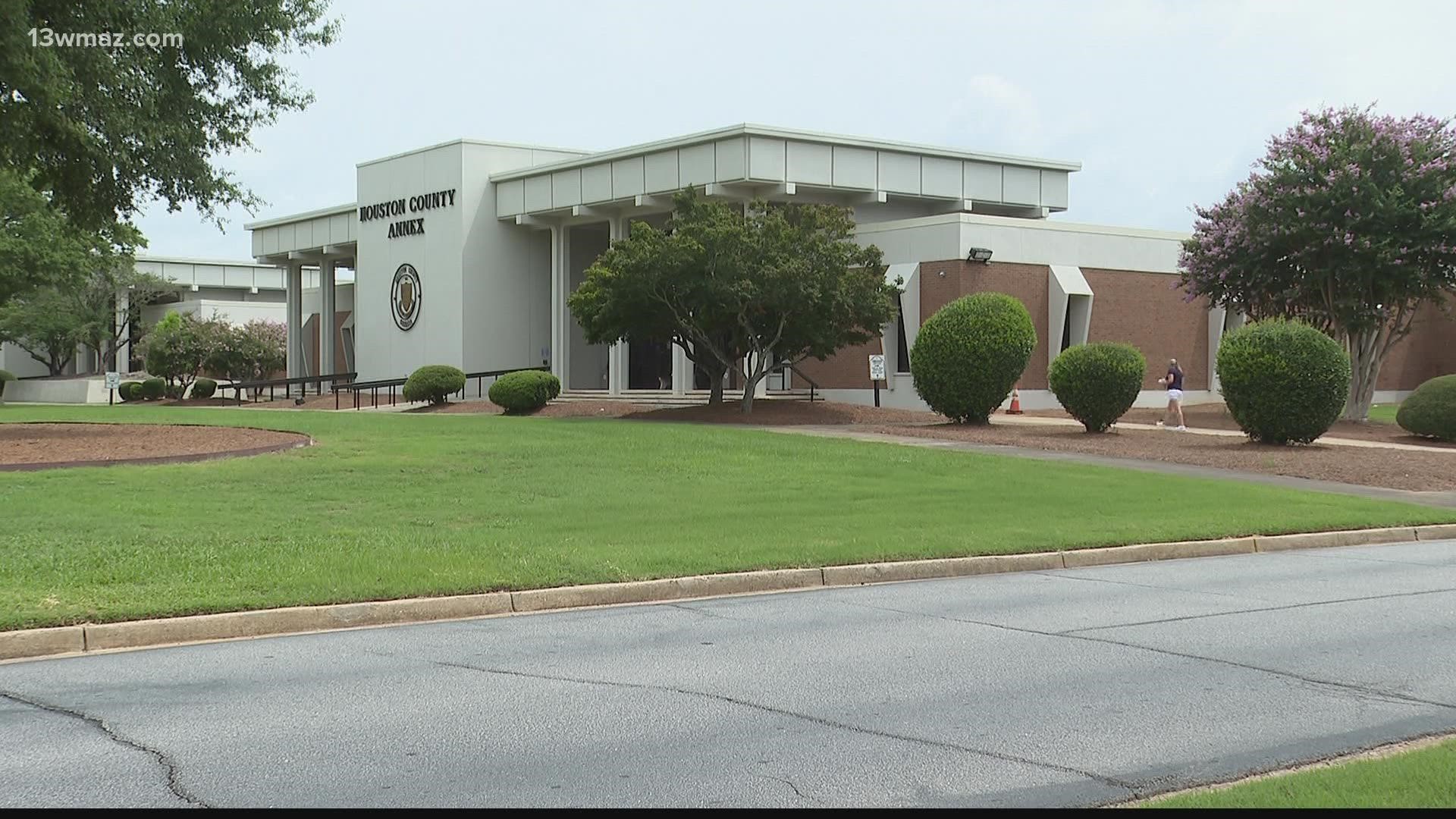 houston county tag office perry ga