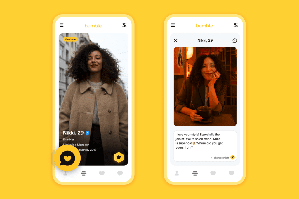 how do likes work on bumble