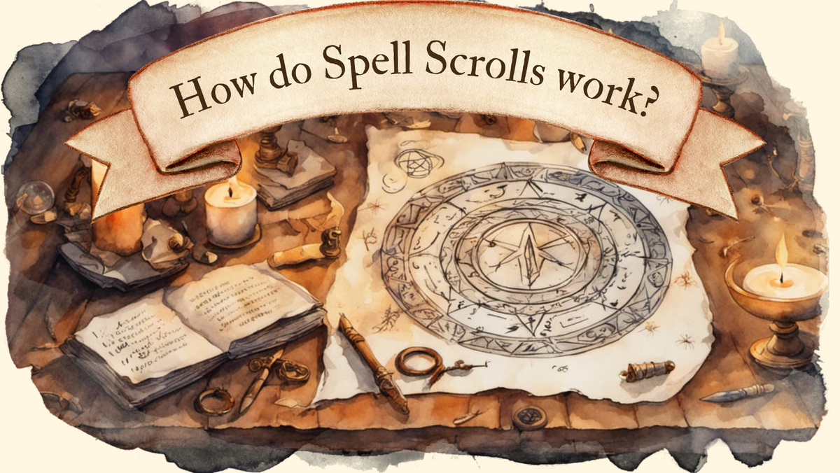 how do spell scrolls work 5e