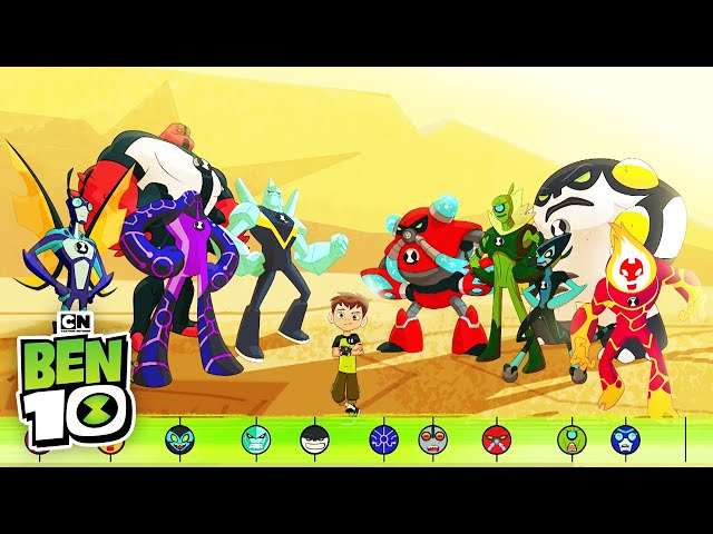 how many aliens does ben 10 have