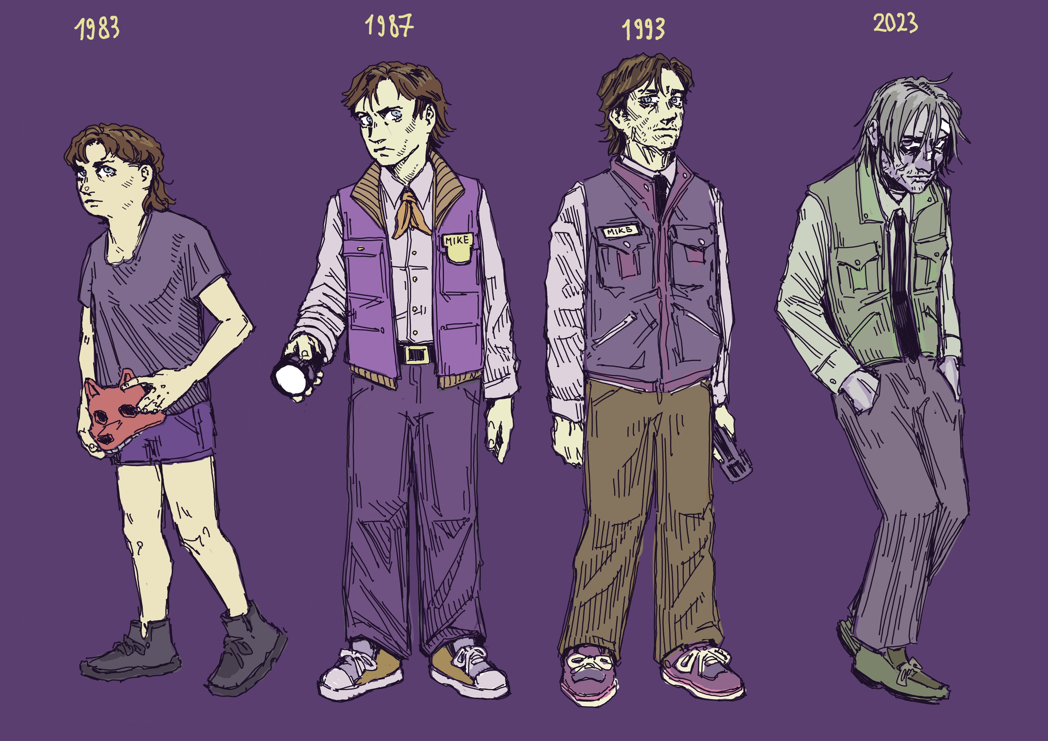 how old is michael afton