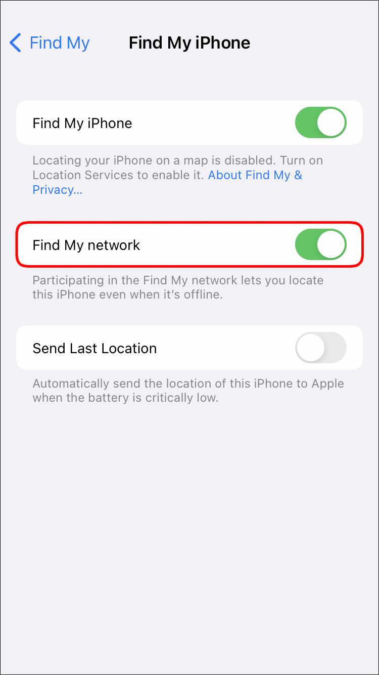 how to add a phone to find my iphone