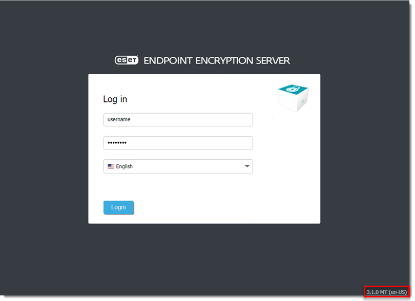 how to change eset language