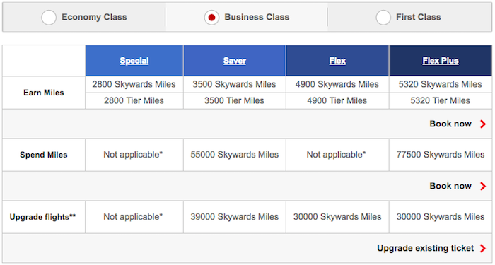 how to check skywards miles