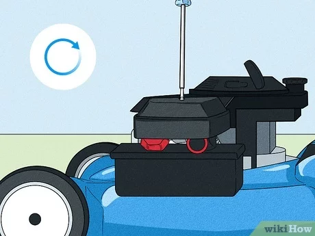 how to clean a lawn mower carburetor without removing it