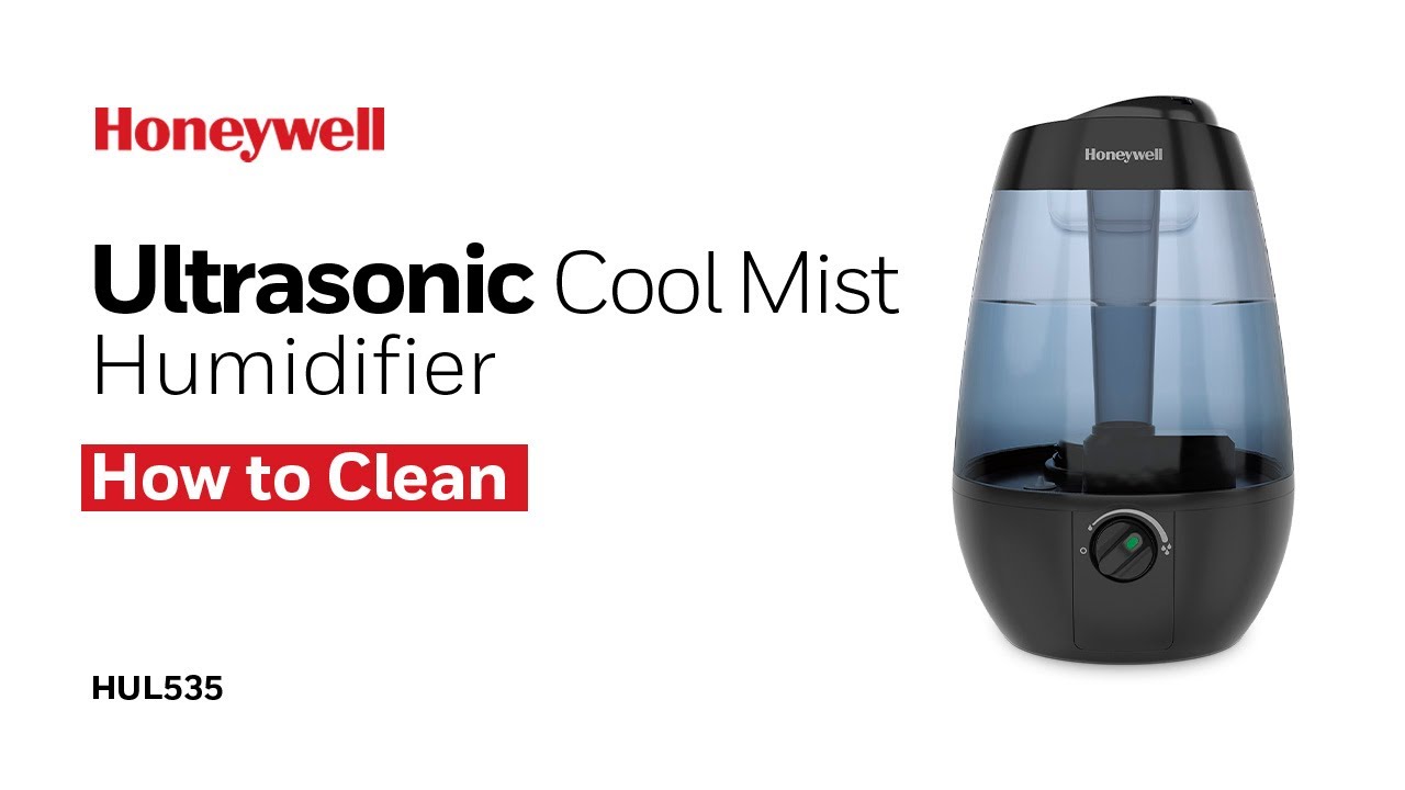 how to clean humidifier honeywell