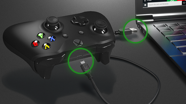 how to connect and xbox 360 controller to pc