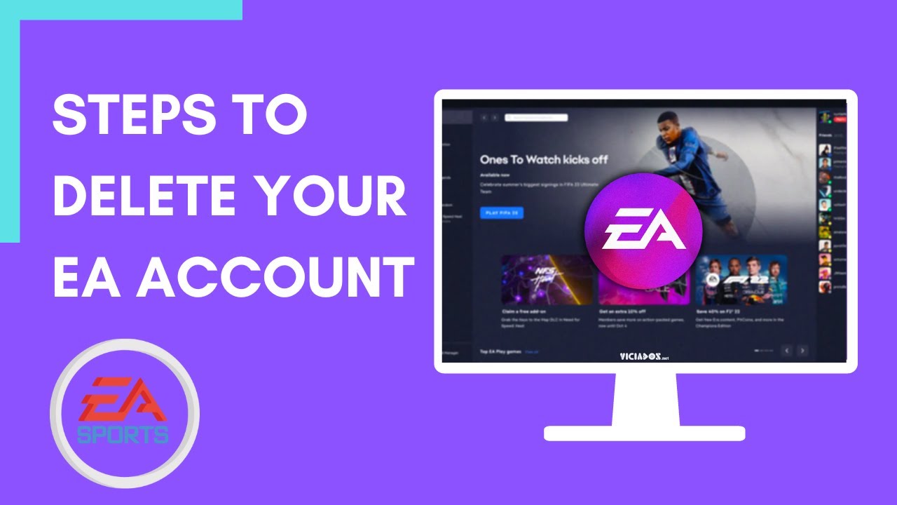 how to delete ea account