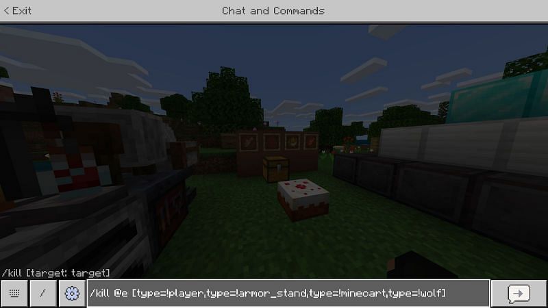 how to kill a mob in minecraft command