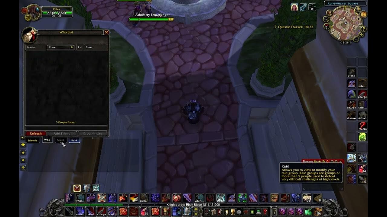 how to leave a guild in wow classic