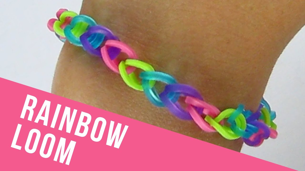 how to make a loom bracelet with a loom