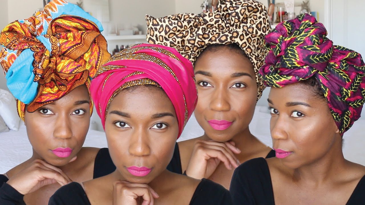 how to make african head wraps