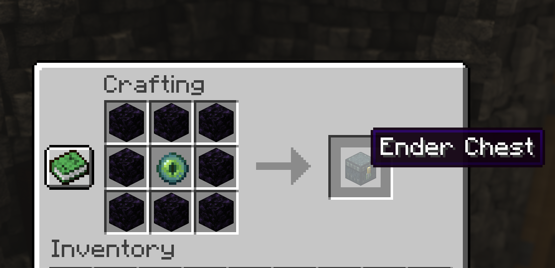 how to make an ender chest