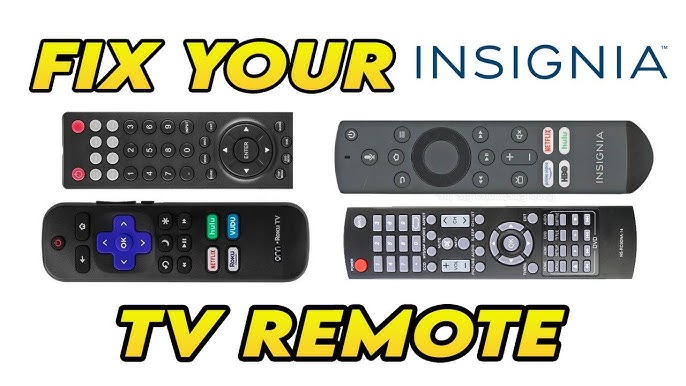 how to pair remote to insignia tv