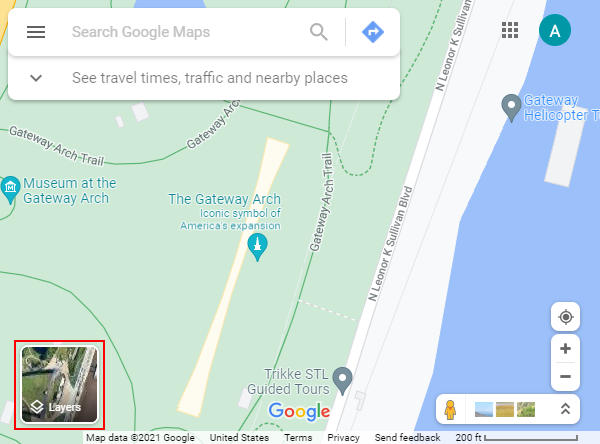 how to rotate in google maps