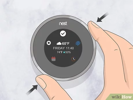 how to set nest thermostat