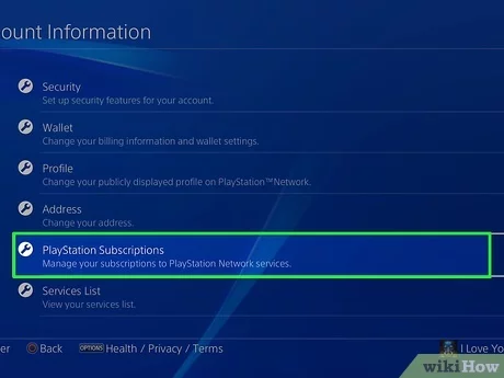 how to unsubscribe playstation plus ps4