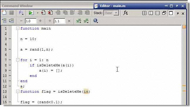 how to use for loop in matlab