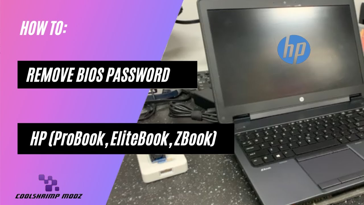 hp zbook bios password reset