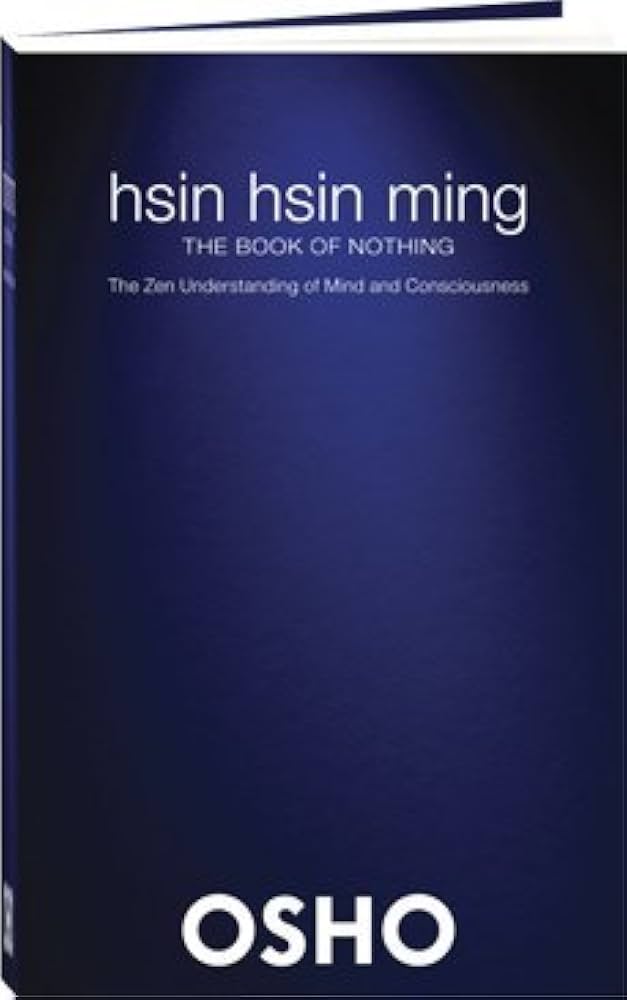 hsin hsin ming the book of nothing