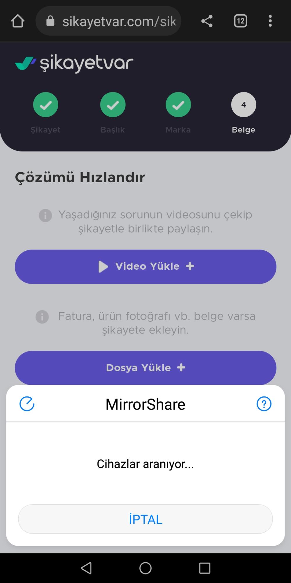 huawei mate 10 pro ekran yansıtma