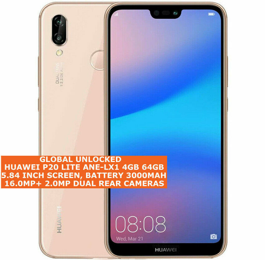 huawei p 20 lite gold