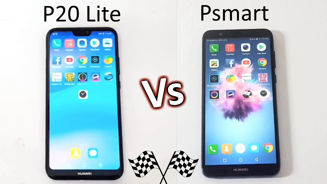 huawei p smart 2018 vs p20 lite