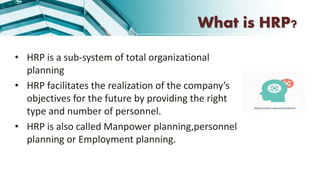 human resource planning ppt