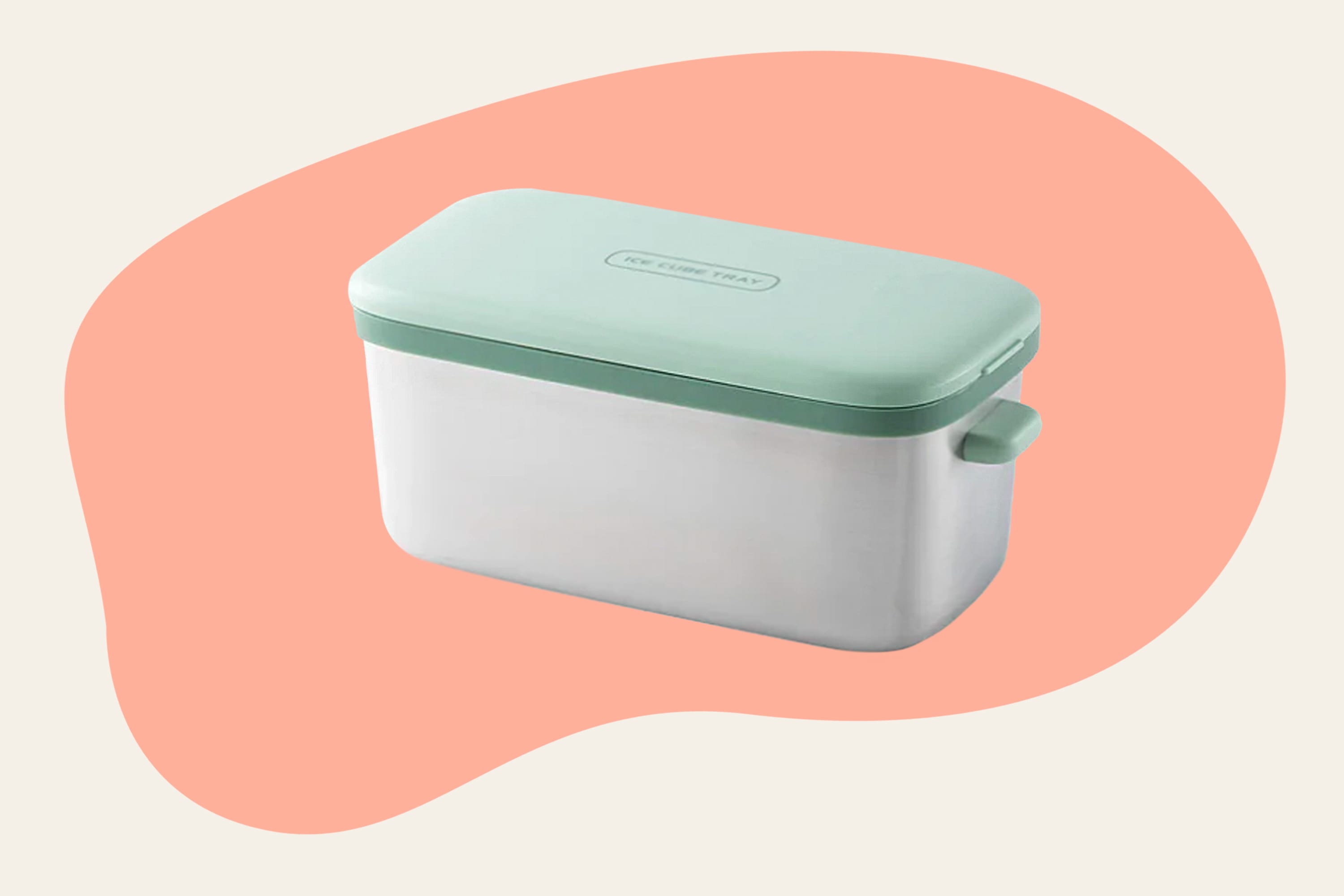 ice cube bin with lid for freezer