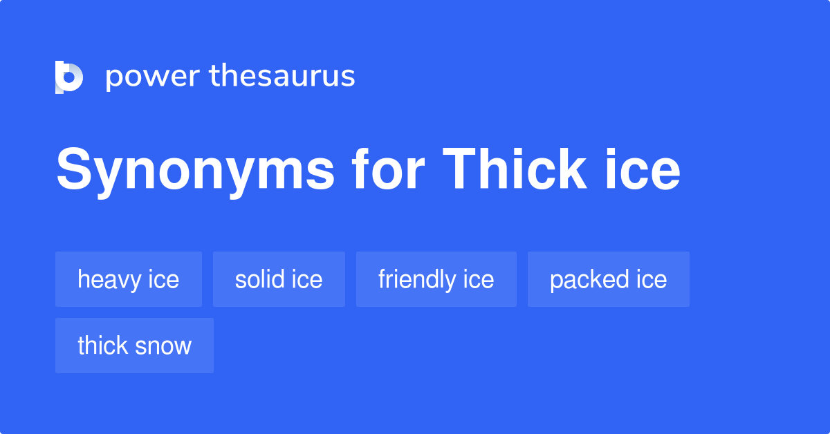 icy synonyms