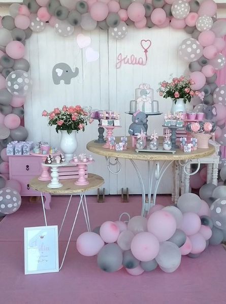 ideas baby shower niña