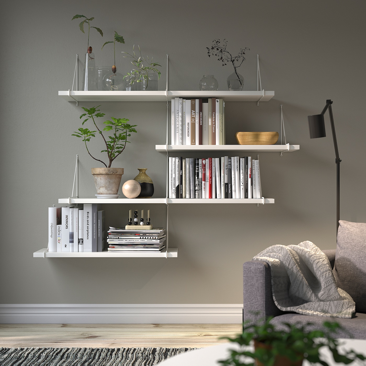 ikea wall picture shelf