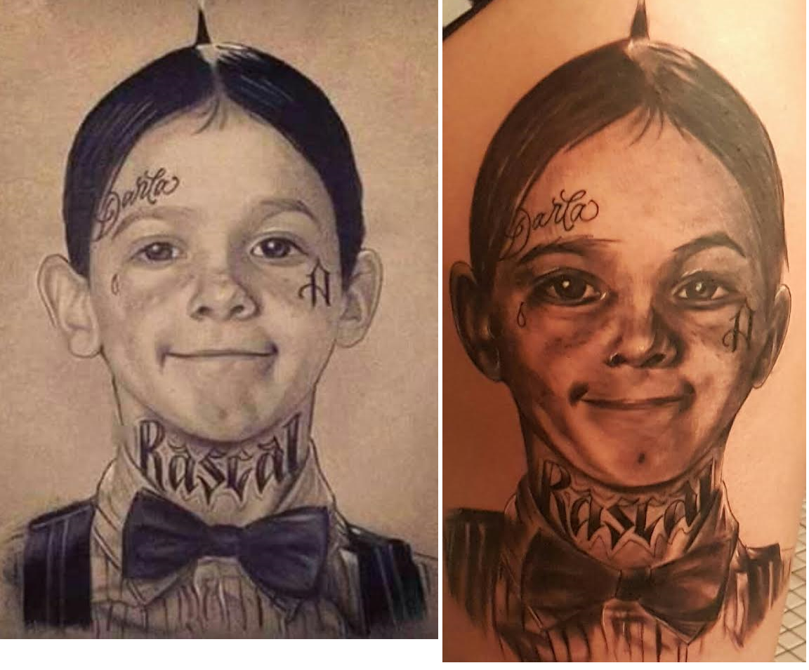 imagenes de alfalfa tatuado