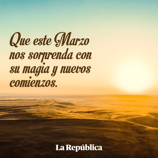 imagenes de marzo con frases