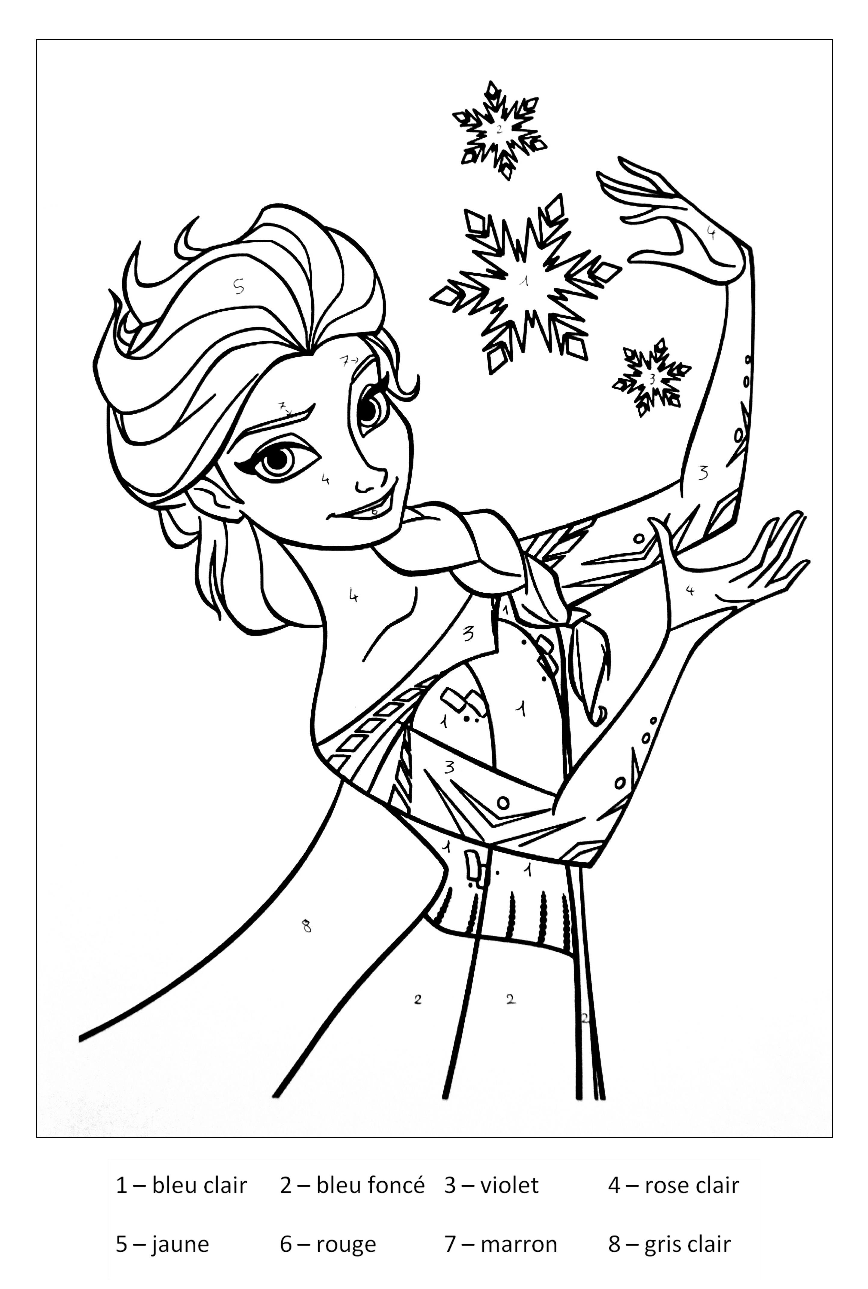 imagenes para imprimir y colorear de frozen