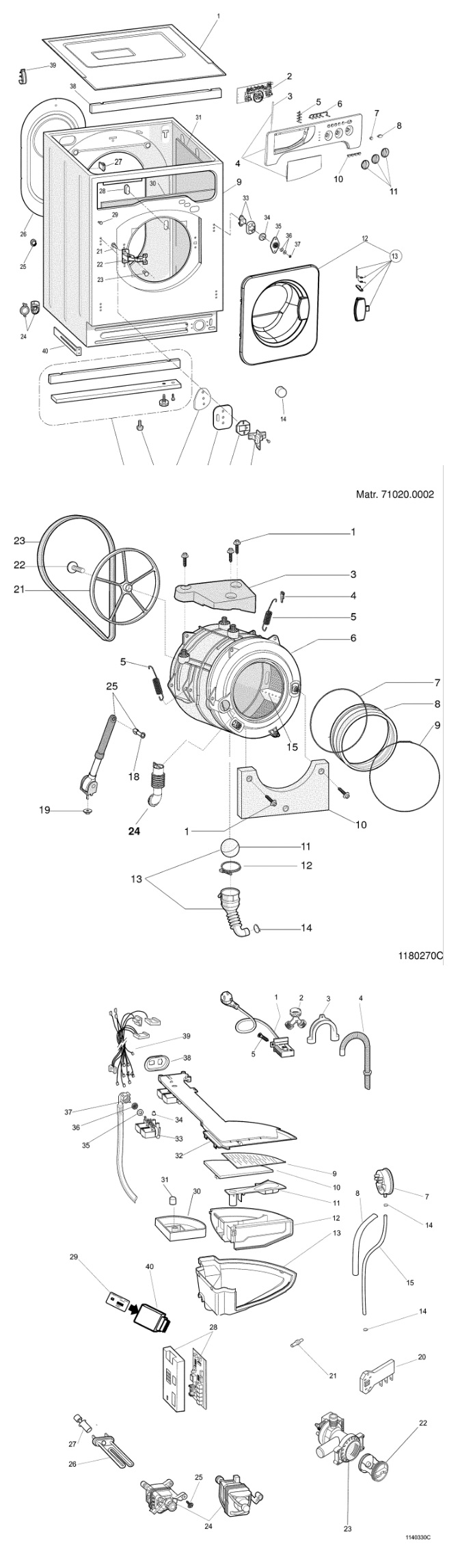 indesit spare parts