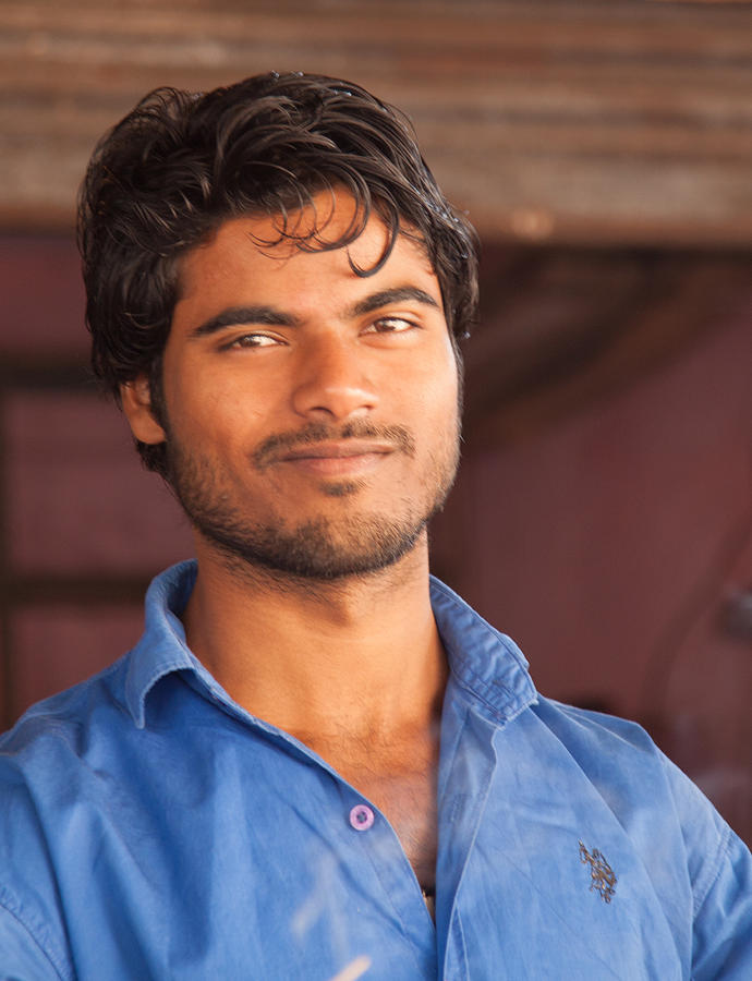 indian young man photo