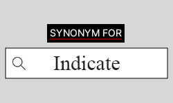 indicating synonym