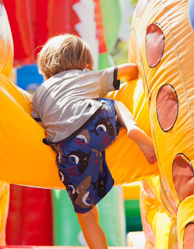 inflatable funhouse