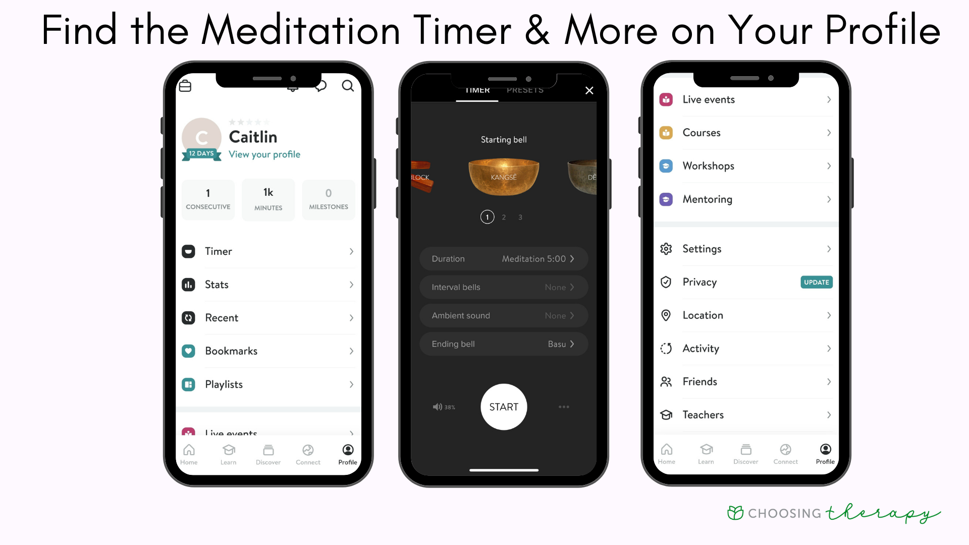 insight timer meditation