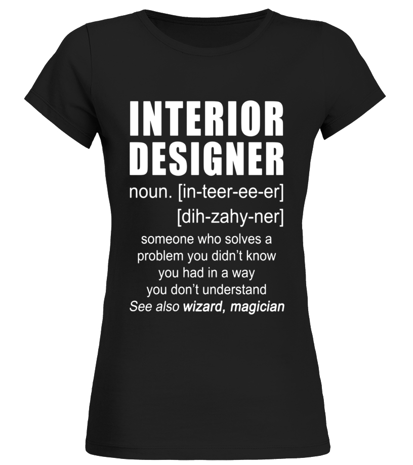 interior design t shirts