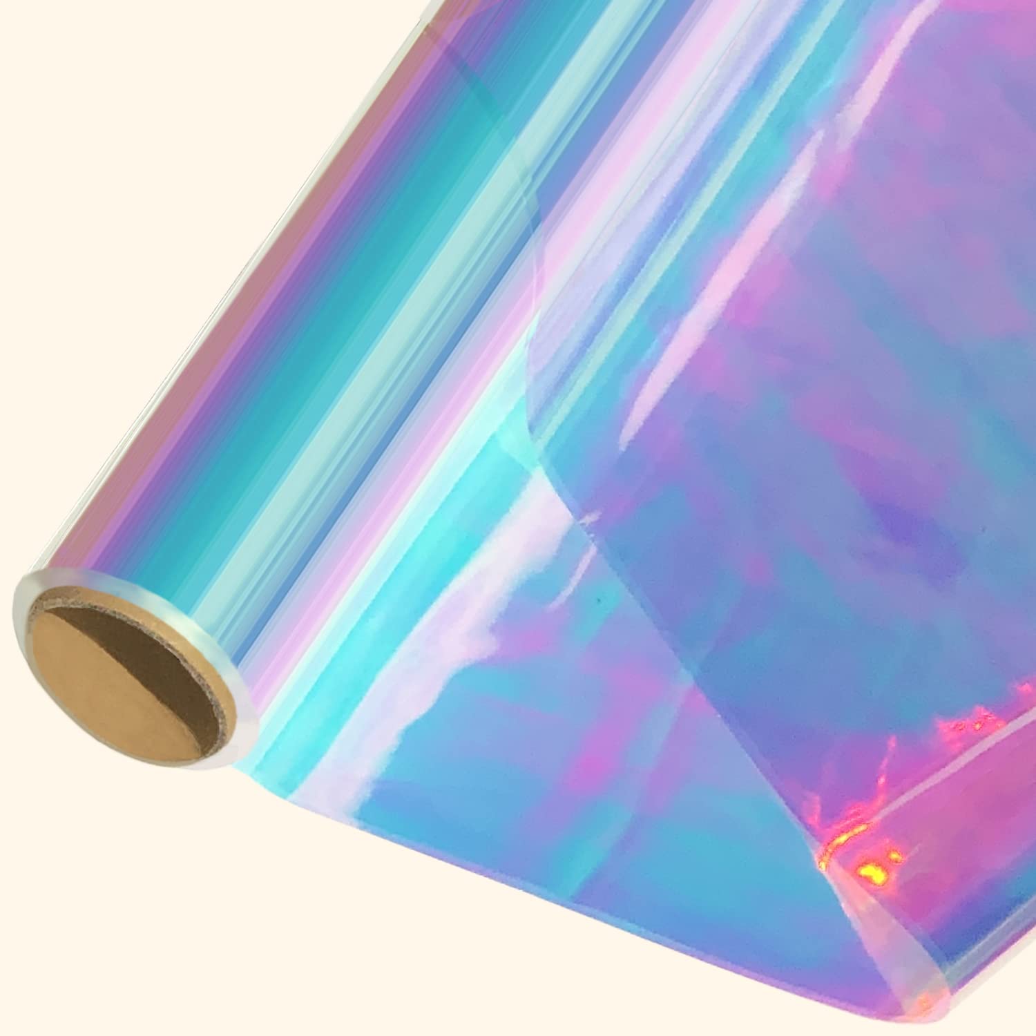 iridescent cellophane