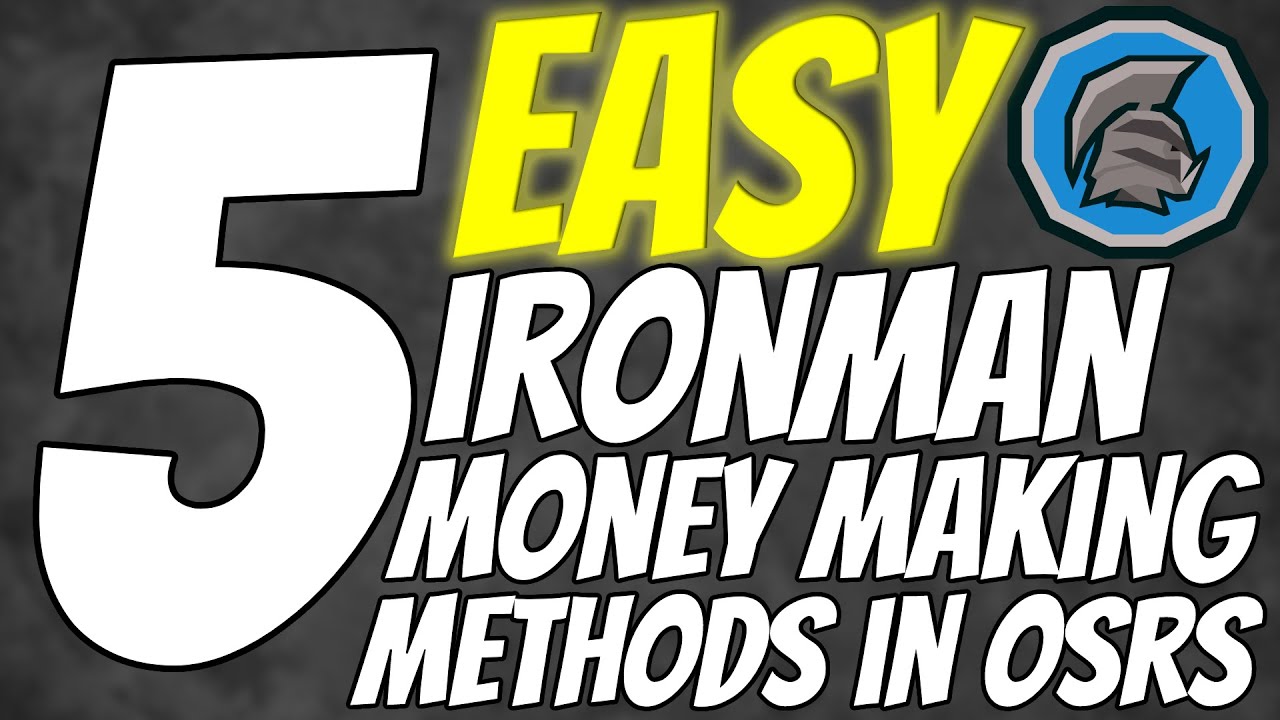 ironman osrs money making