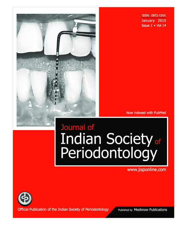 j indian soc periodontol