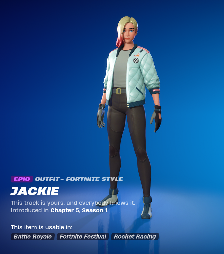 jackie fortnite skin