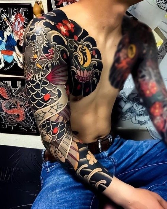 japanese tattoo designs arm