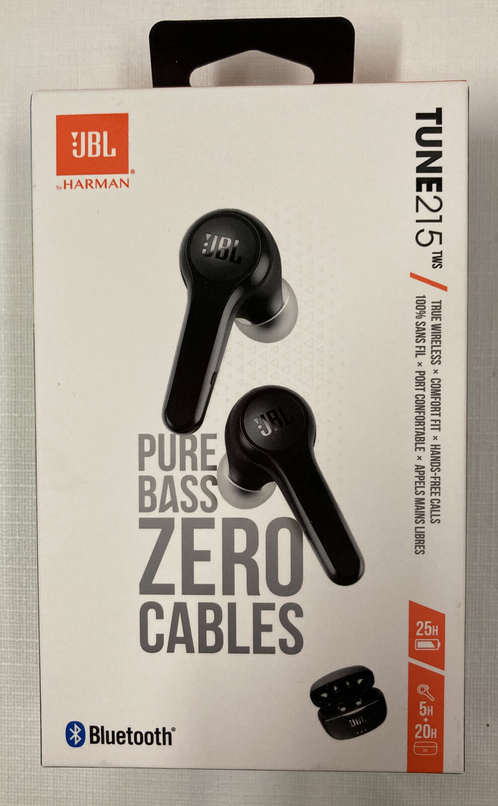 jbl pure bass zero cables