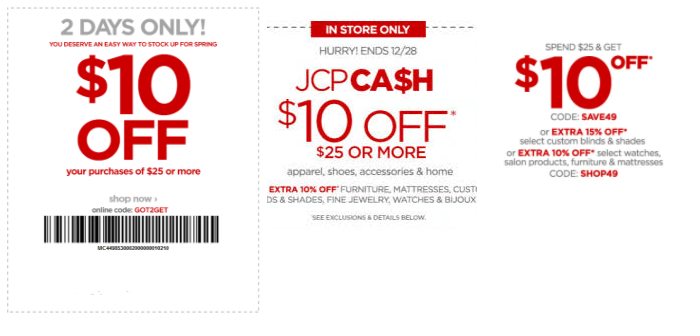 jcpenney coupons 2021