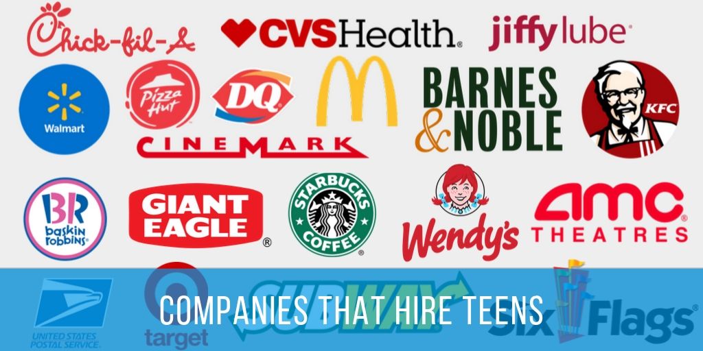 jobs hiring teenagers near me