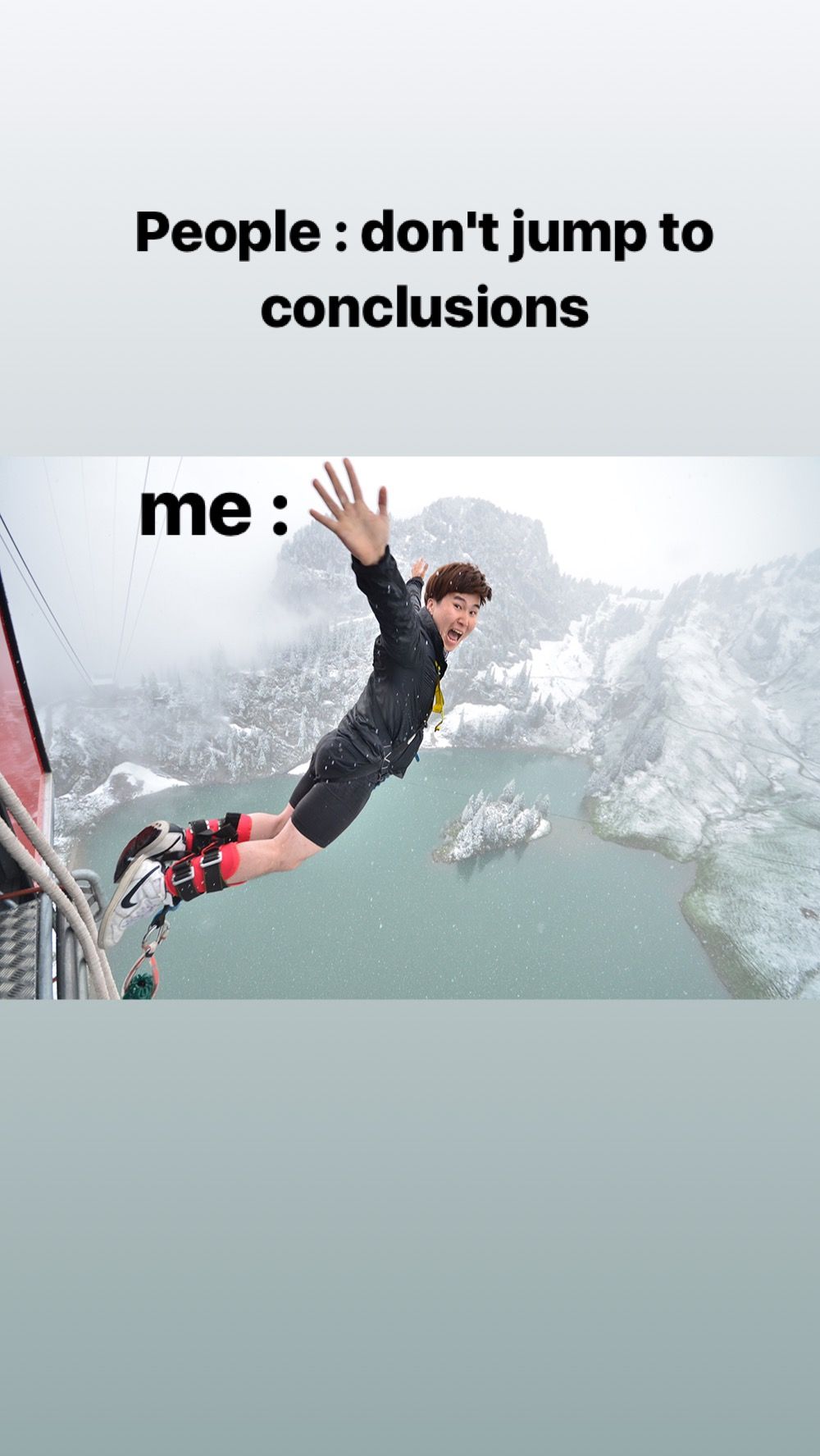 jumping to conclusions meme